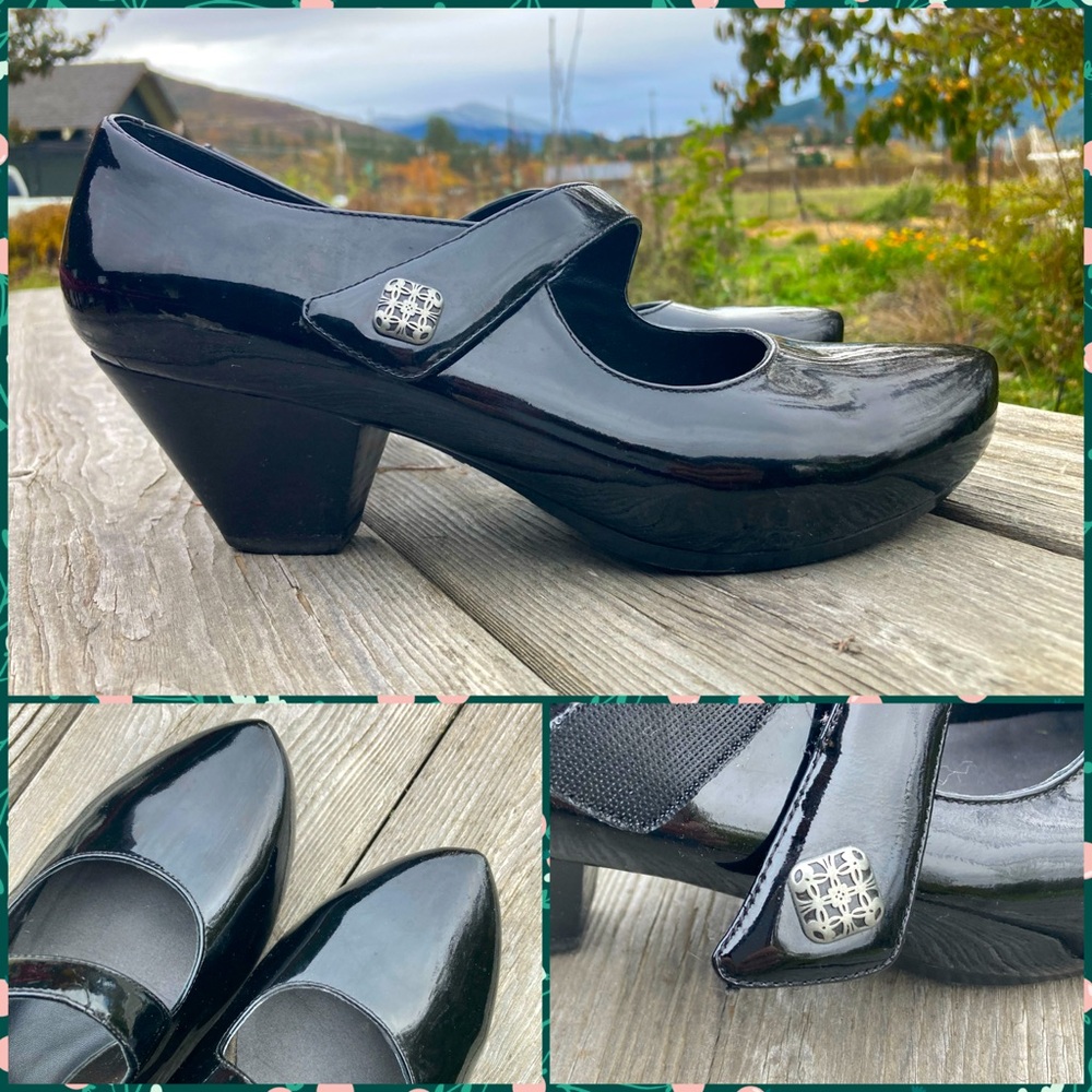 DANSKO Betty Patent Leather Mary Jane Heel Size 39